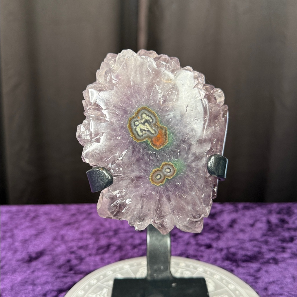 Stalactite Amethyst On Stand - Sas3 -